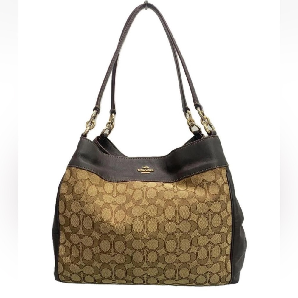 Coach Lexy Shoulder Bag in signature jacquard - #C1757-F57612